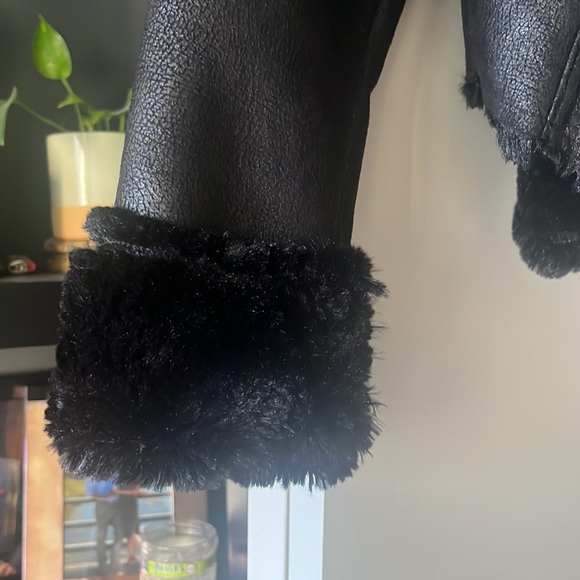 Faux suede and fur timed jacket - Picture 3 of 6